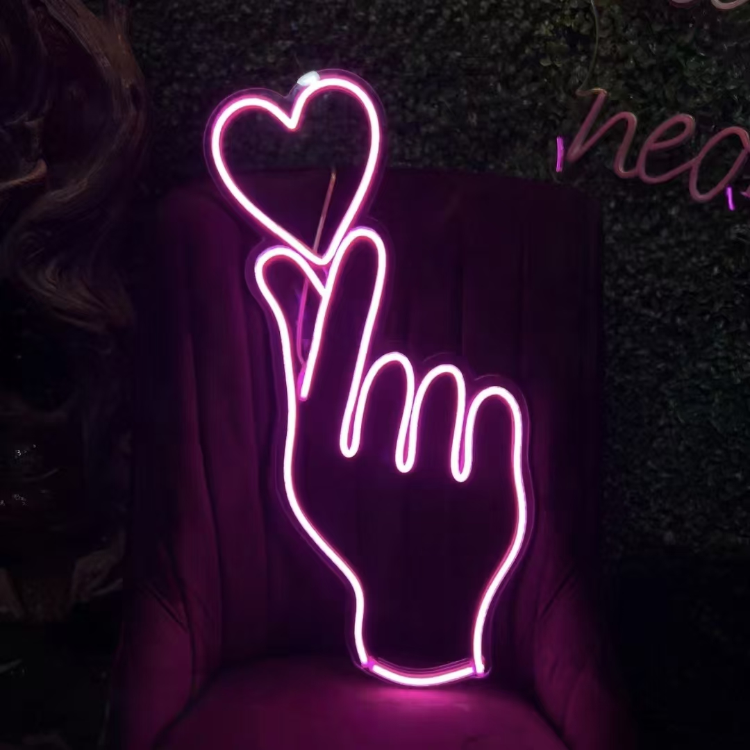 Party Games Name - لافتة نيون مخصصة، إضاءة LED نيون